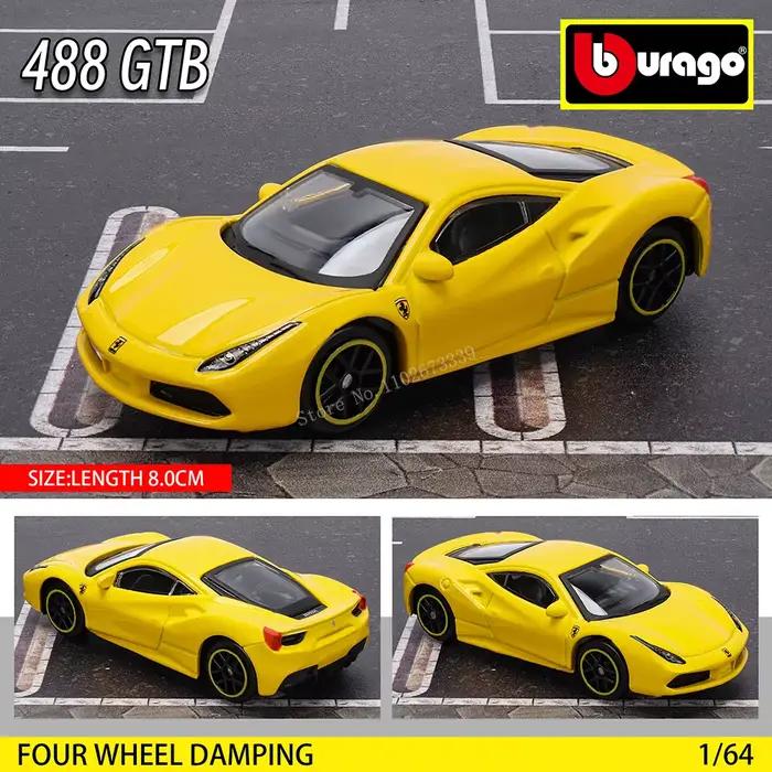 Bburago 1:64 véritable Ferrari SF90 SP1 458 ENZO F40 F12TDF SF90 modèle de voiture série enfants noë