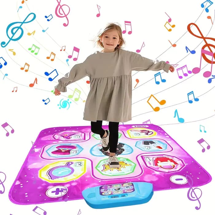 Couverture de danse musicale pour enfants, jouet, système de détection d'exercice, couverture de jeu
