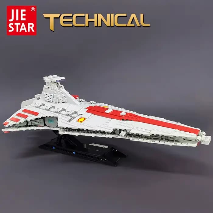 67106 JIESTAR haute technologie Moc Venator attaque Cruiser chasseur destructeur brique modèle techn