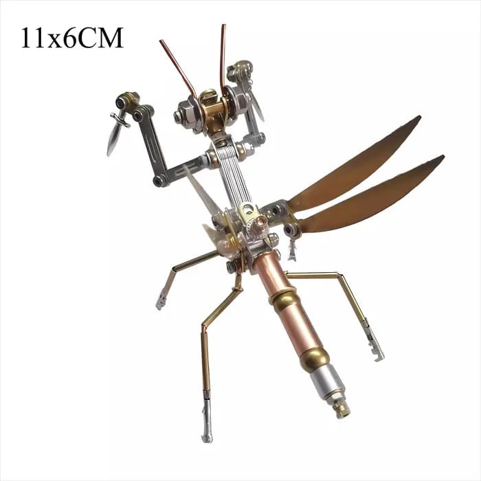 Puzzle en métal Scorpion – Kit de sculpture en alliage de mante 3D complexe pour adultes, artisanat
