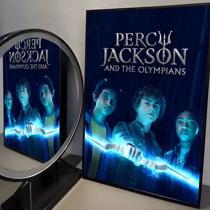Affiche Percy J-Jackson et les Olympiens, affiche artistique HD, autocollante, imperméable, pour la