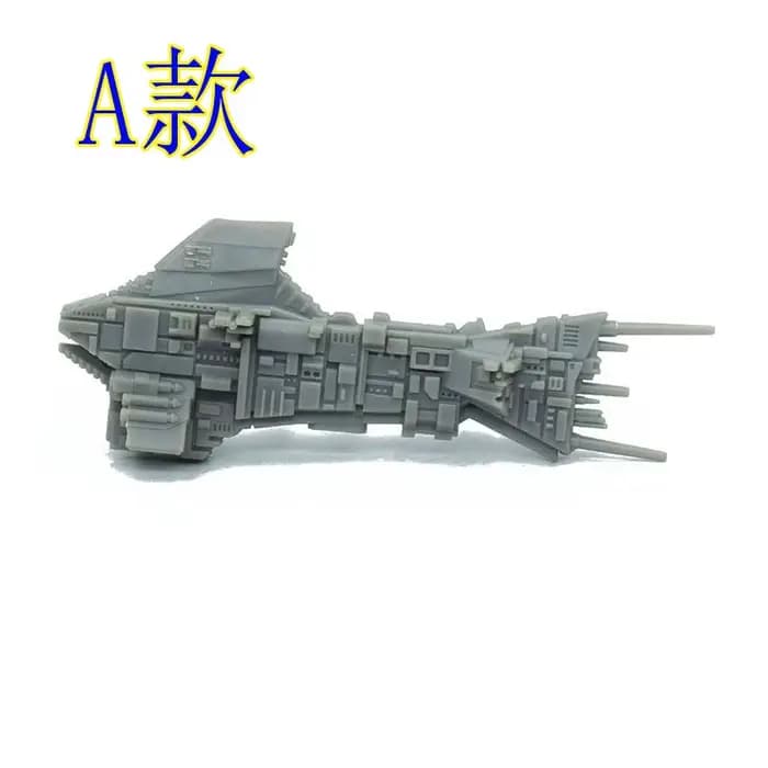 Jeu de société TRPG, miniatures de navires interstellaires, modèle de navire de guerre spatial, scie