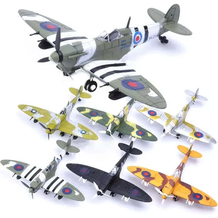 22 cm 4D bricolage jouets combattant assembler des blocs modèle de construction avion modèle militai