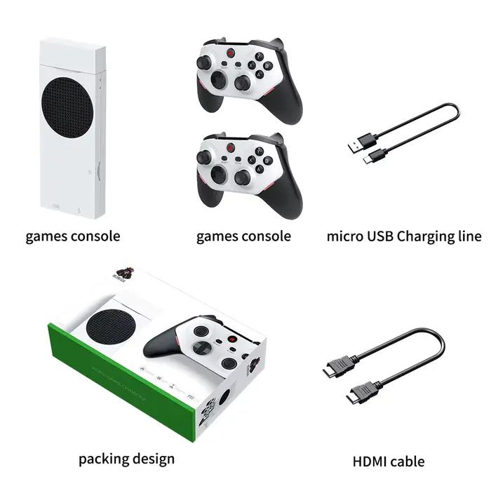 Nouveau bâton de jeu M88 128g 20000 + jeux 4K 3D Console de jeu vidéo Open Source pour simulateur PS