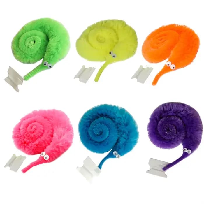 6 Pièces Jouets Magiques Amusants en Forme de Vers pour Enfants Débutants, Verss Gélatineux et Torsa