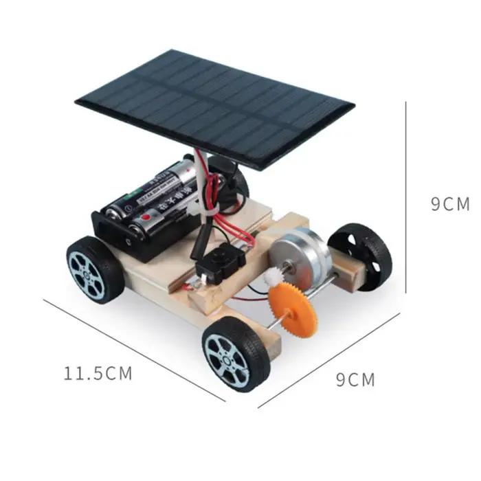 Assembler une voiture solaire, inventions créatives, capacité motrice des enfants, pensée Active, Ki