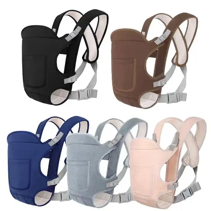 Porte-bébé de sécurité pour sortir, porte-bébé multifonctionnel à bandoulière, quatre méthodes avant