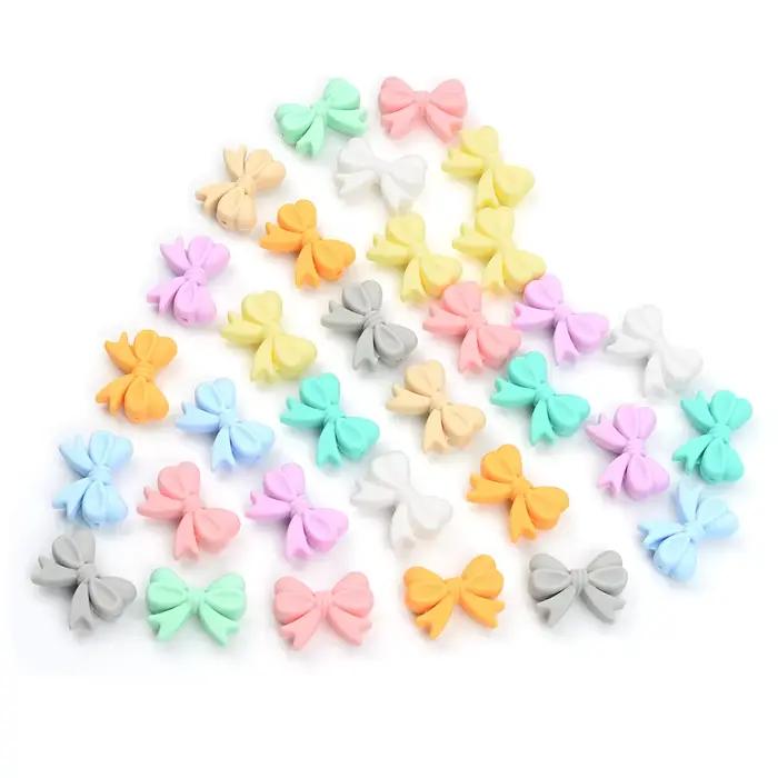 LOFCA 10 pièces/lot perles de couronne en Silicone sans BPA perles de dentition en Silicone bébé à m