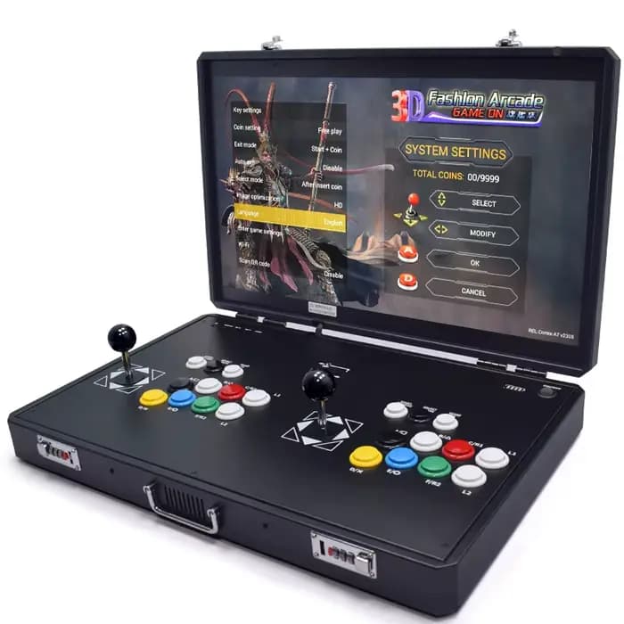 Console d'arcade LCD Pandora H3 24 pouces, 23000 jeux, 2 cartes PCB ultérieures, vidéo rétro, machin