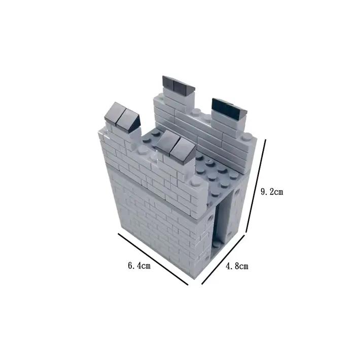 MOC City Walls blocs de construction jouets pour garçons blocs techniques compatibles armes Montesso