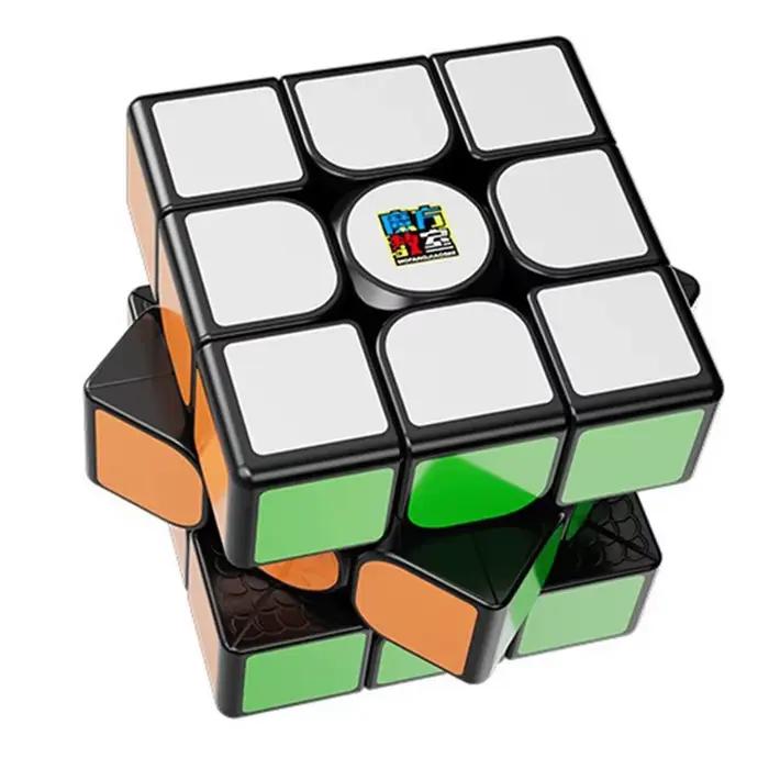 Meilong 3M V2 3x3 Cube magique magnétique magnétique Lite/standard/Vitesse UV jouets de Puzzle profe