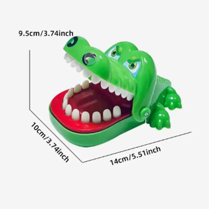 Jouets de dents de Crocodile, doigt mordant, dentiste, jeux familiaux classiques, farces de fête, je