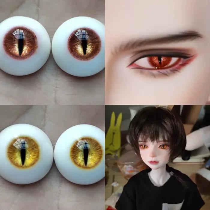 BJD-Yeux d'animaux mignons pour jouets, accessoires de poupée, SD, 8mm-20mm, 1/8mm, 1/6mm, 1/4mm, 1/