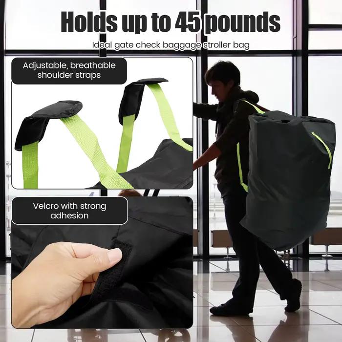 Grand sac de couverture de poussette pour Train aérien voyage 420D Oxford tissu étanche porte vérifi