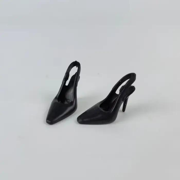 Chaussures de poupée Barbie à la mode, 5 paires/lot, accessoires de bureau, sandales à talons hauts