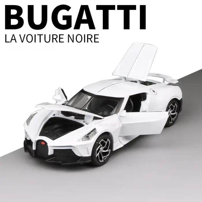 1:32 alliage échelle modèle de voiture jouets Bugatti La Voiture Noire alliage moulé sous pression S