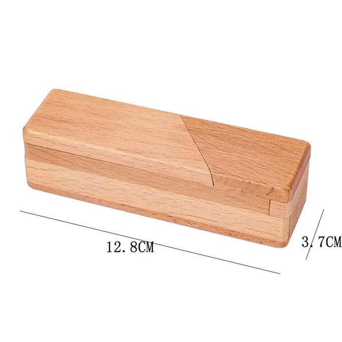 Boîte magique de puzzle en bois pour adultes et enfants, stockage secret, déverrouiller les jeux cér
