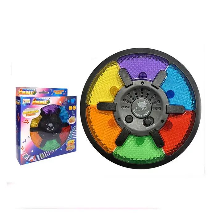 Tourner la concentration et les compétences de réaction! Jeu de mémoire LED portable avec effets son