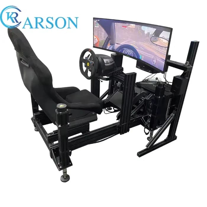 Version de base DIY 3060 Anium Profile Driving Game Motional Car Race Simulator avec cockpit de simu