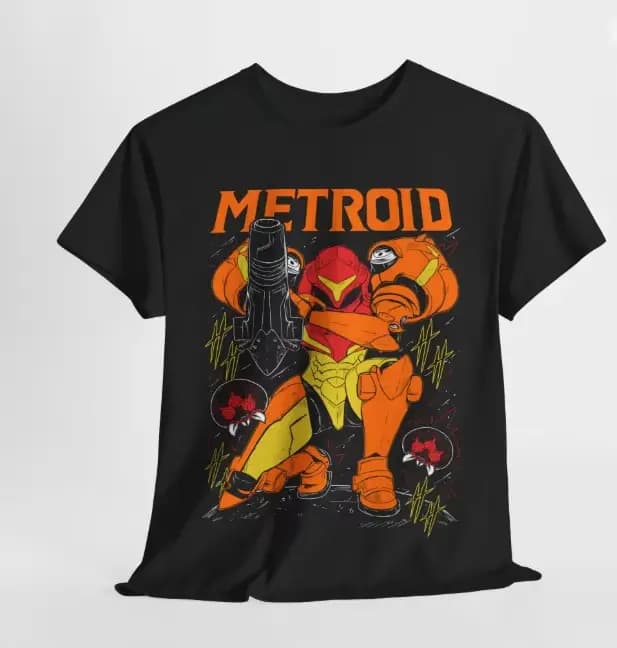 T-shirt de jeu électronique - T-shirt de jeu rétro adapté aux joueurs, haut ample et tendance en pur