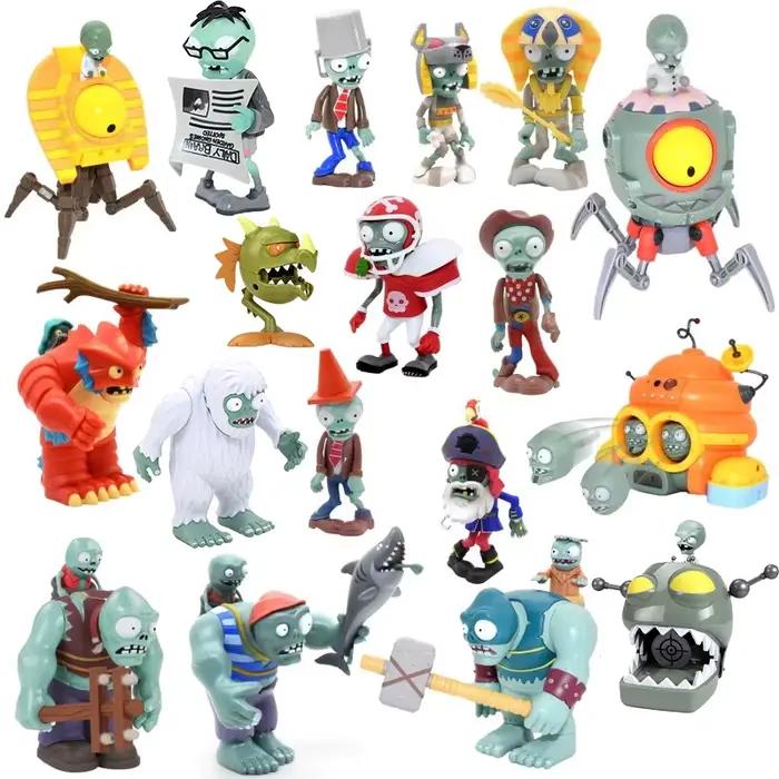 1 pièces PVZ PLANTES VS ZOMBIES 2 Peashooter Gatling Pea Shooter PVC figurine modèle jouet poupées tir