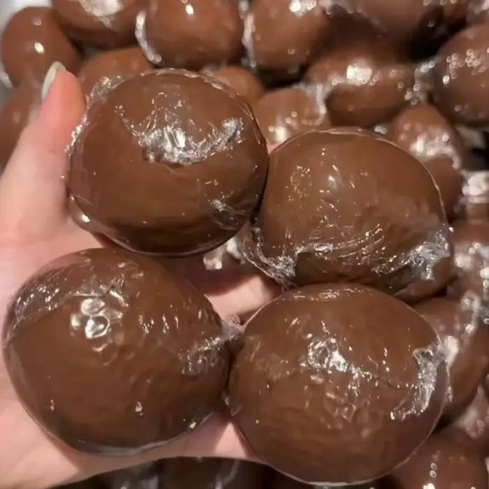 Balle anti-stress en chocolat, modulable, non rebondissante, craquante, à presser, jouet sensoriel ASMR, jouets anti-stress pour adultes, cadeau