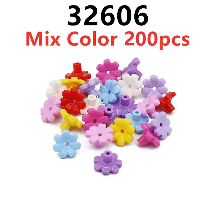 Blocs de construction plantes arbre feuille fleur en plastique ABS pour constructions détaillées et compatibles avec Lego occasions spéciales