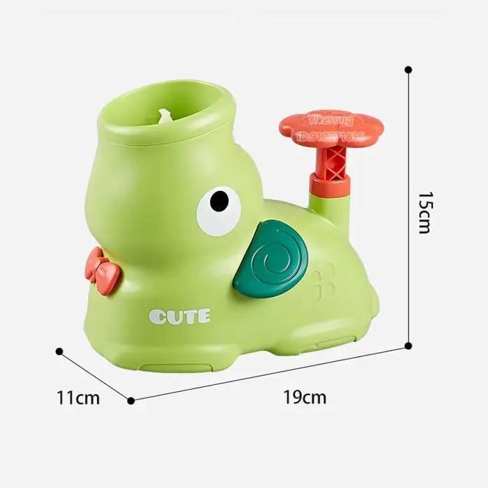 Pied étape sur disque volant lanceur de fusée à Air soucoupe saut jeu de Sport éléphant canard Style hélice extérieure jardin enfants jouet