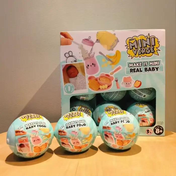 MGA Miniverse Make It Mini Real Baby Food Blind Box Toys