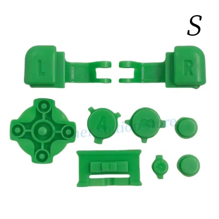 Kit de boutons en plastique complet pour GameBoy Advance SP GBA SP, 1/5/10 pièces, pour GBA SP A B Select Start Power ON/OFF L R Buttons Kit D Pad