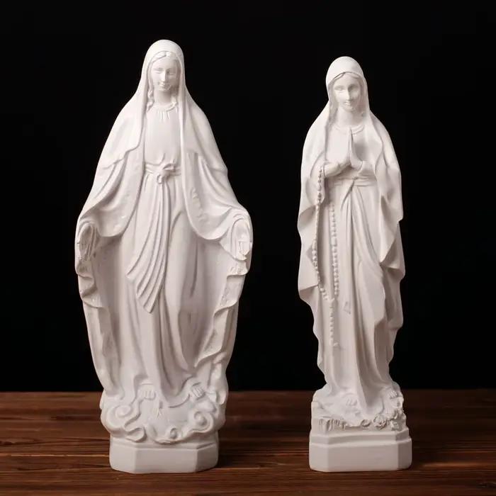 Vilead – figurine notre-dame de Guadalupe, Statue de la vierge marie, cadeaux religieux, ornement mère dieu, décoration de la maison, accessoires de Sculpture