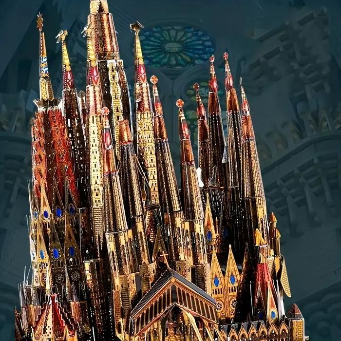 Puzzle en métal tridimensionnel 3D