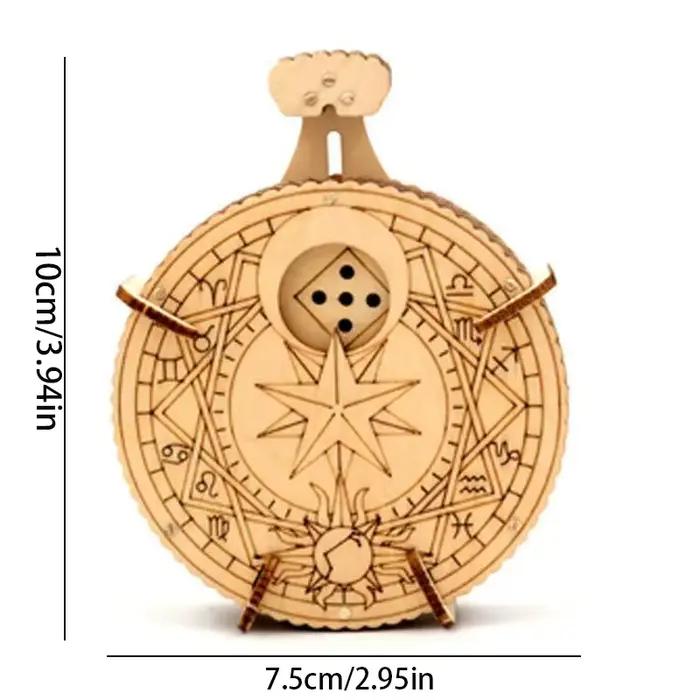 Kit de modèle de dés de Puzzle en bois 3D pour adultes