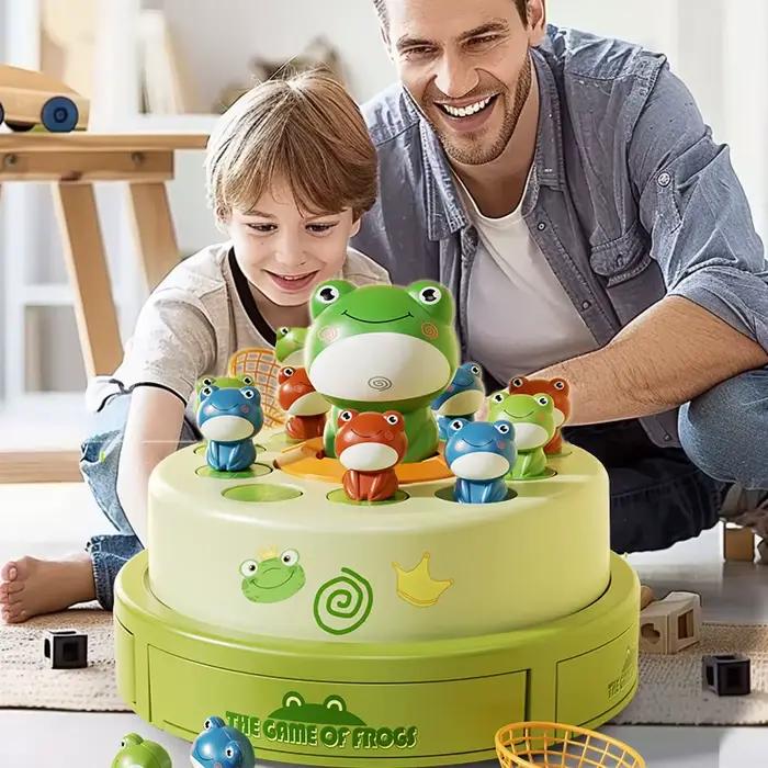 Frogy Fun : Jeu interactif de saut de grenouilles pour enfants de 3 à 6 ans