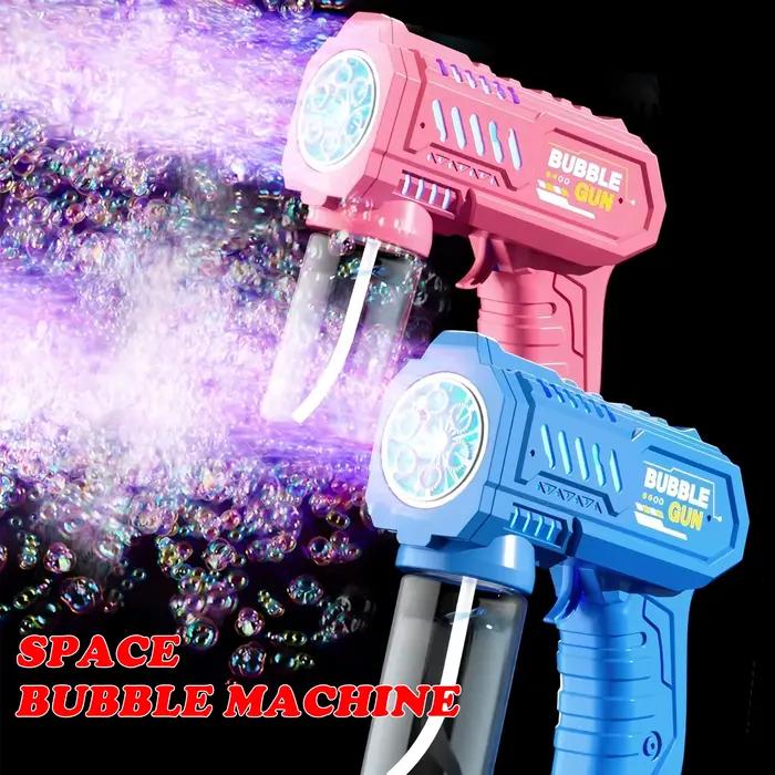 Machine à bulles électrique à 6 trous avec lumière