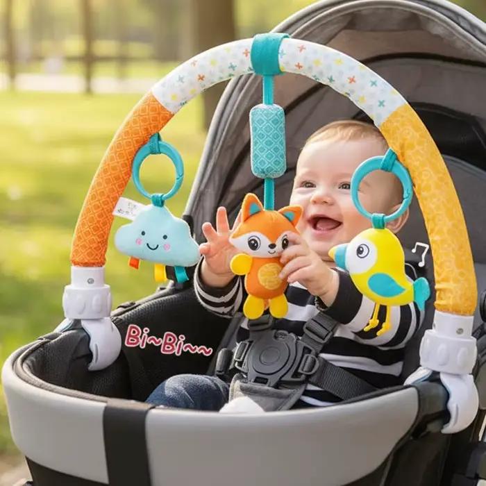 Arche de jeu pour poussette et siège auto bébé