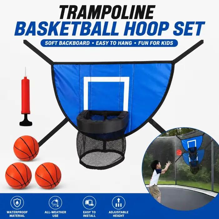 Ensemble de paniers de basket universels pour trampoline