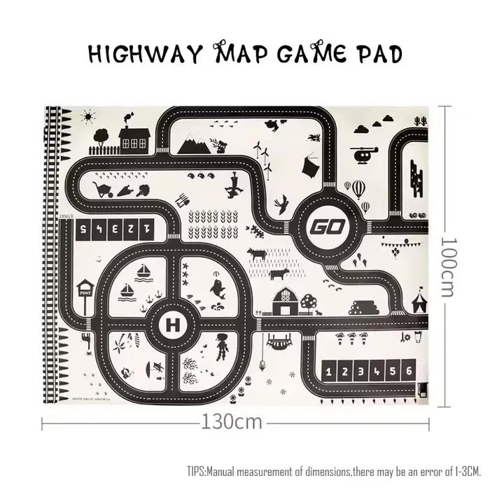 Tapis de jeu éducatif 130*100cm