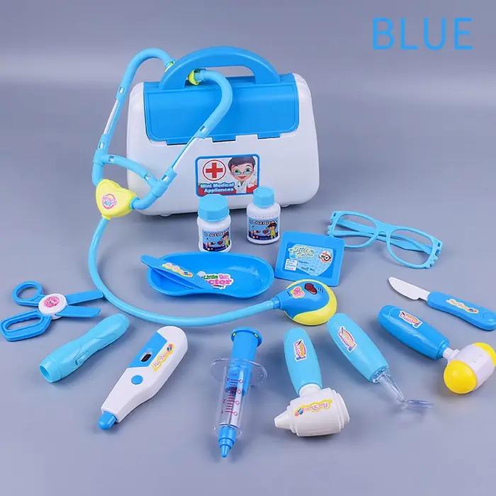Coffret de 16 pièces pour enfants avec boîte à médicaments sonore et lumineuse