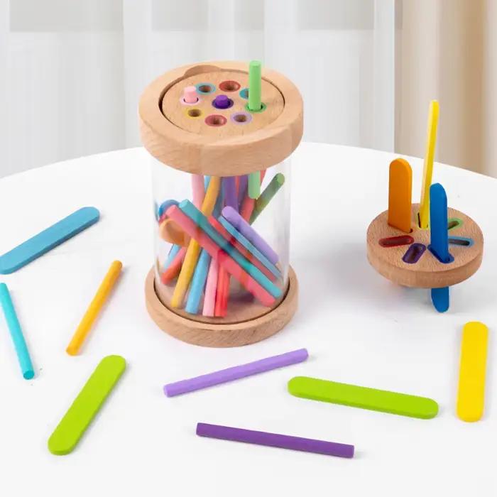 Jouet de tri des couleurs Montessori pour les tout-petits