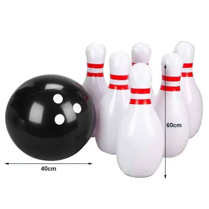 Ensemble de bowling gonflable géant pour adultes et enfants