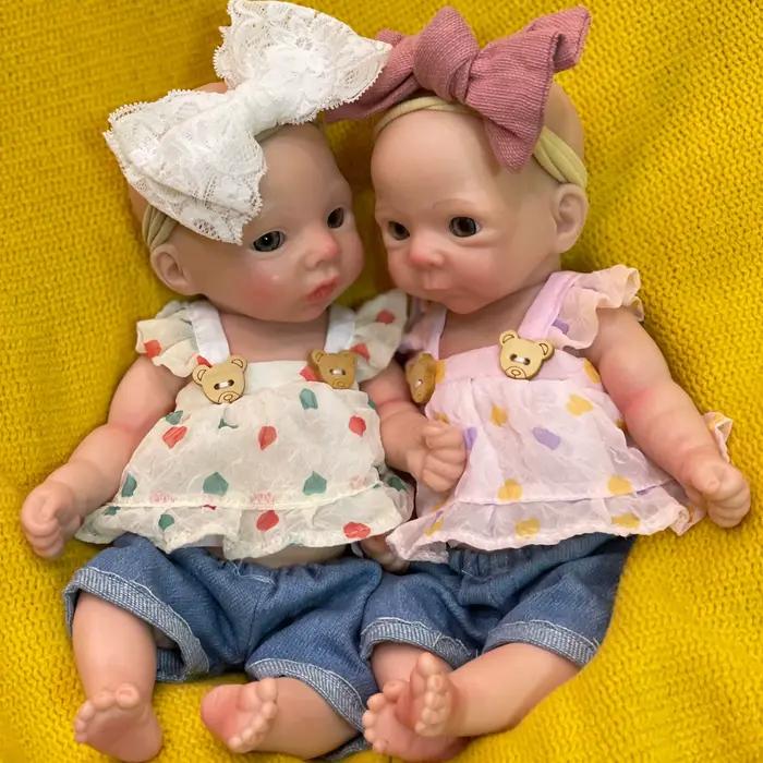 Poupée Reborn en Silicone souple de 10 pouces