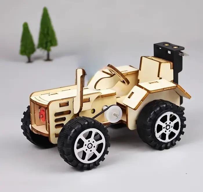 Modèles de tracteur, modèles d'assemblage artisanaux pour enfants