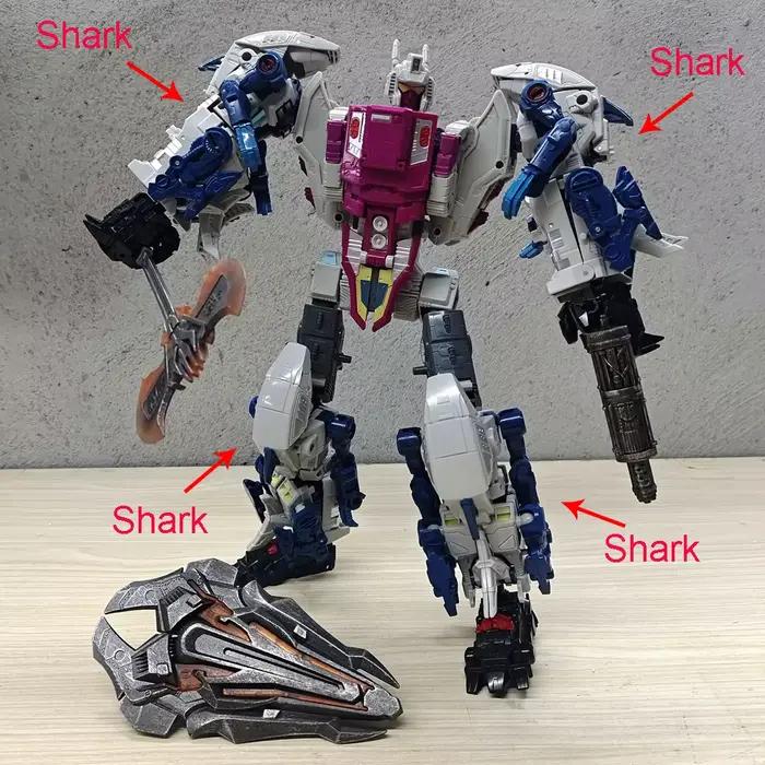 NBK dévastateur Transformation jouet combiner Robot JINBAO prédateur Bruticus BMB Volcanicus Computron figurines Action modèle déformé