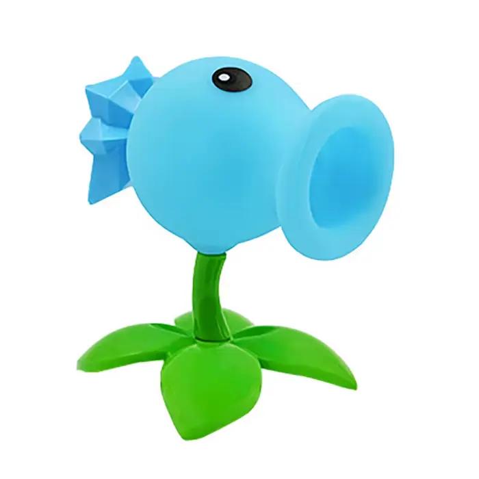 1 pièces plantes vs Zombies paysan Gatling poire tireur PVC Zombie figurine modèle jouet poupées tir
