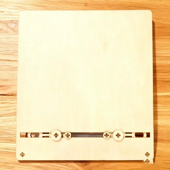 Puzzle 3D en bois DIY Maths Monkey