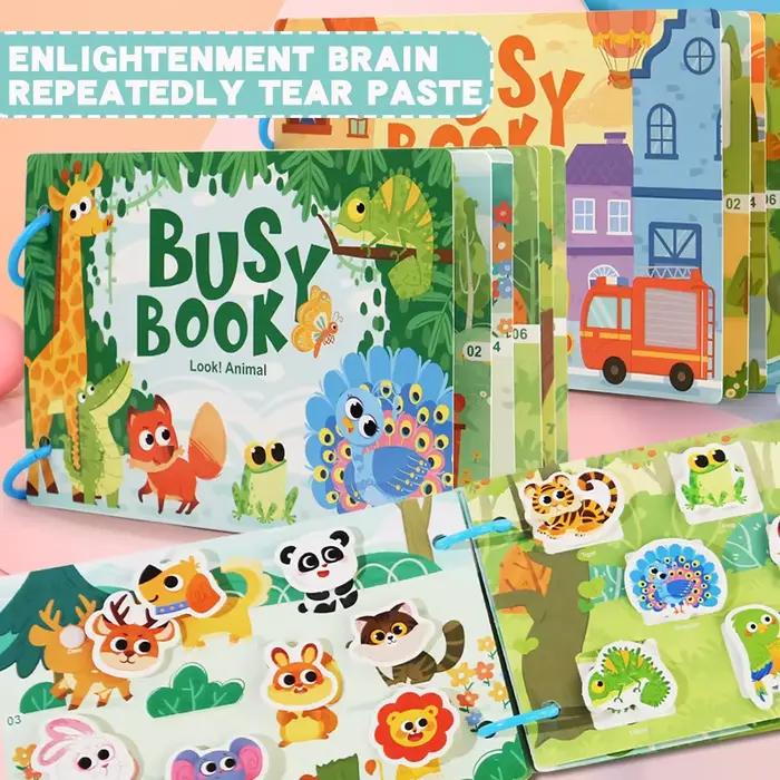 Livre occupé Montessori pour bébé