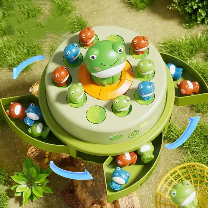 Frogy Fun : Jeu interactif de saut de grenouilles pour enfants de 3 à 6 ans