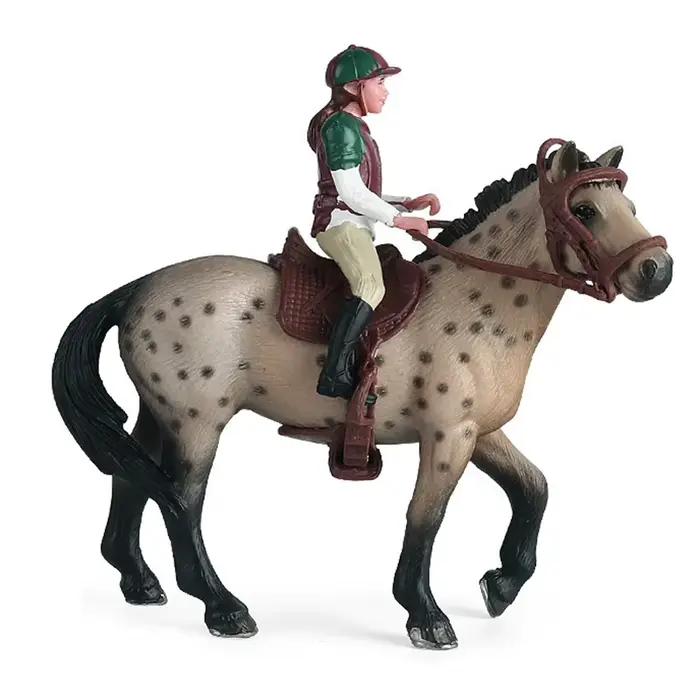 Animaux de ferme cheval modèle Action Appaloosa Harvard Hannover Clydesdale quartier arabe