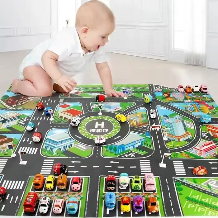 Tapis de jeu éducatif 130*100cm